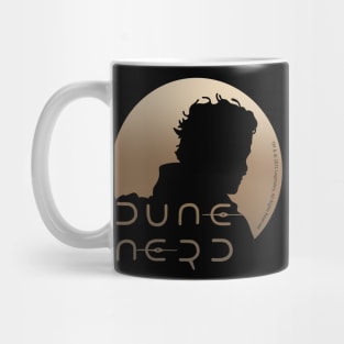 Dune Nerd Paul Atreides Silhouette Mug